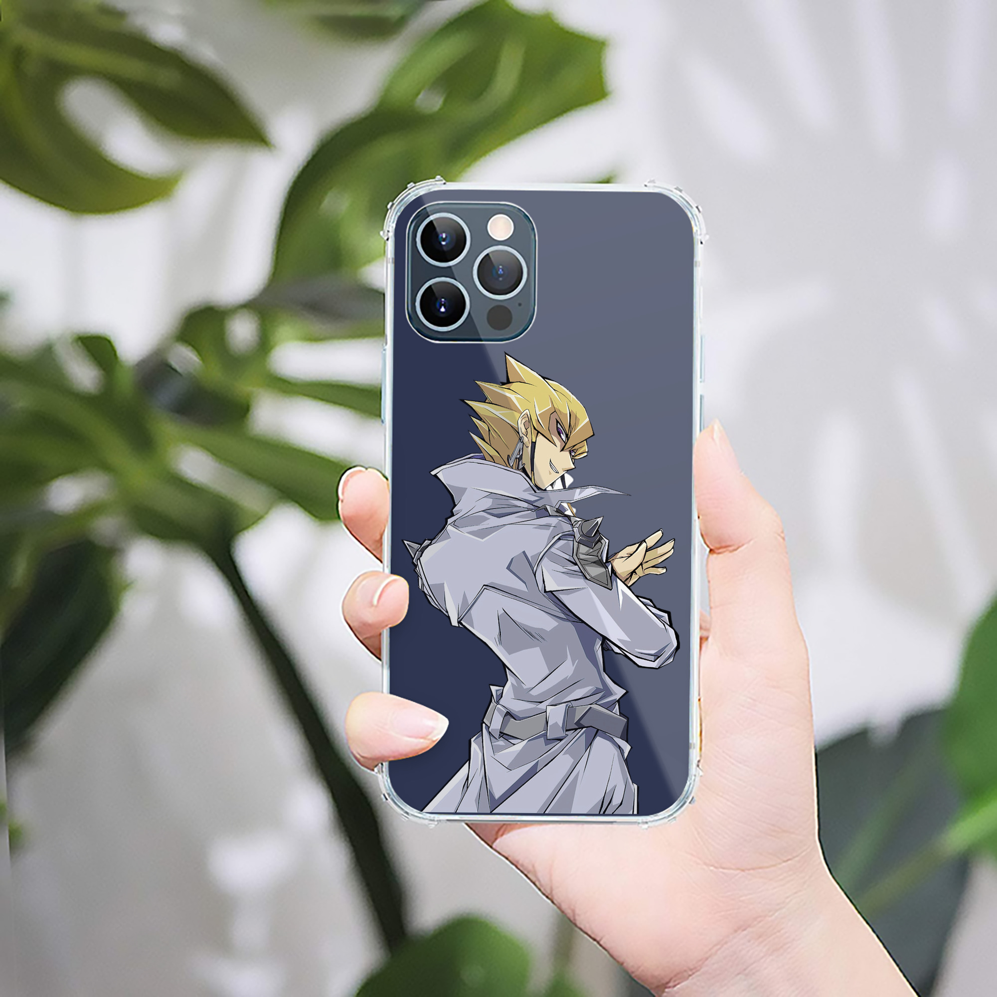 （画像用） 遊☆戯☆王 Yu-Gi-Oh! 【iPhone 12シリーズ対応】透明スマホケース（クリアソフトケース）